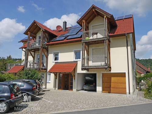 Gebäudefront - Kompakte 2-Zimmer-EG-Wohnung in BeilngriesKottingwörth