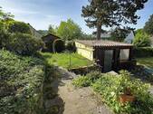 Garten mit Geräte-Schuppen - 