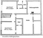Grundriss Kellergeschoss - 