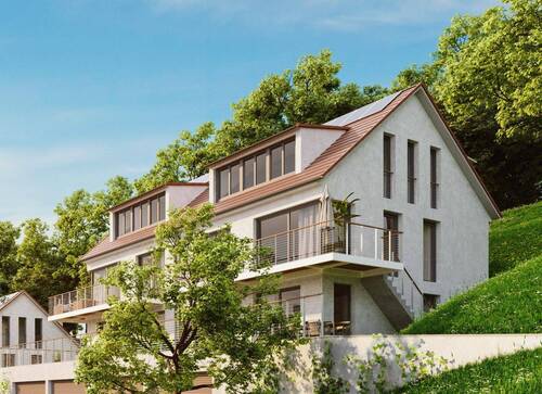 Hausansicht - Exklusive Doppelhaushälfte – Haus D in zentraler Lage von Herrsching am Ammersee