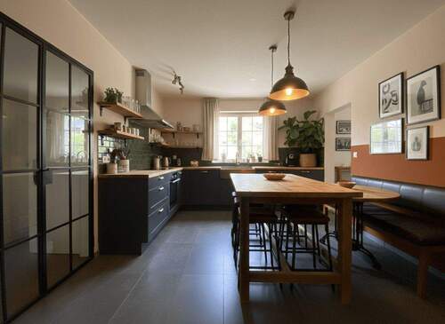 Küche virtuell gestaltet - 