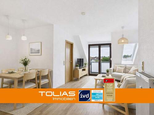 Titelbild - Helle 2-Zimmer-Wohnung mit Potenzial zur individuellen Gestaltung in Magstadt!