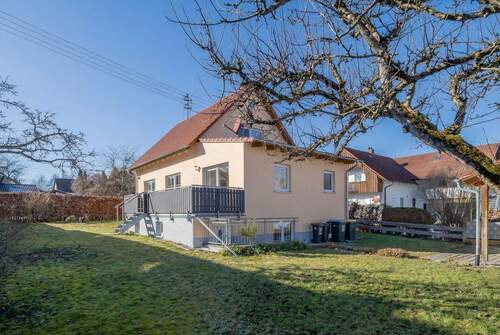 Außenansicht - Sofort Einziehen: Gepflegtes Einfamilienhaus in ruhiger Wohnlage von Fuchstal Leeder