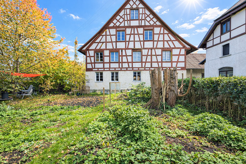 Gartenansicht - 7 Zimmer Mehrfamilienhaus, Wohnhaus in Illmensee