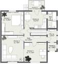 Erdgeschoss Grundriss 2D - 