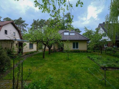 Garten - 6 Zimmer Einfamilienhaus zum Kaufen in Bergholz-Rehbrücke