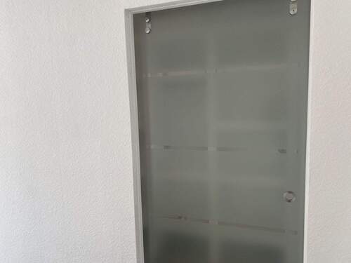 Glasschiebetür zur Ankleide - 