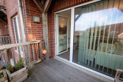 Balkon - 3 Zimmer Etagenwohnung in Wurster Nordseeküste