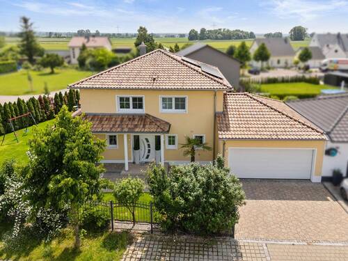 Luftaufnahme Nord - Einfamilienhaus mit 156,70 m² in Vohburg an der Donau / Irsching zum Kaufen
