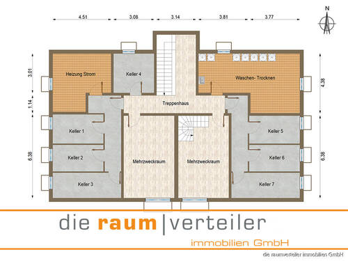 Kellergeschoss Projekt B55 - 