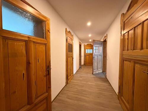 Holzverzierter Flur - 