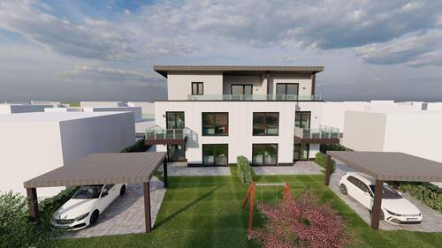 Rückansicht - 3 Zimmer Etagenwohnung in Horhausen