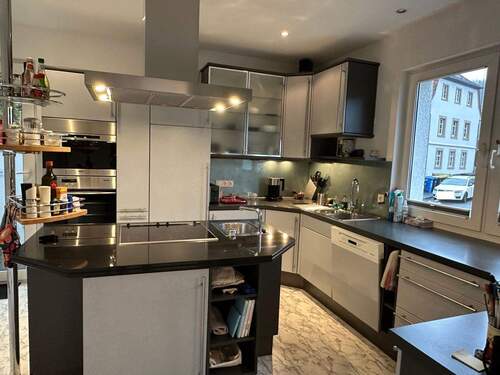 Küche Erdgeschoss - Einfamilienhaus mit 313,00 m&sup2; in Spangenberg zum Kaufen