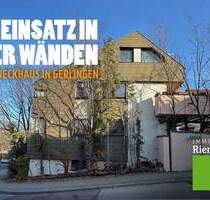 Einsatz in vier Wänden! Reiheneckhaus in Gerlingen