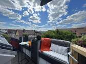 Blick vom Dachbalkon - 3 Zimmer Etagenwohnung in Nürnberg