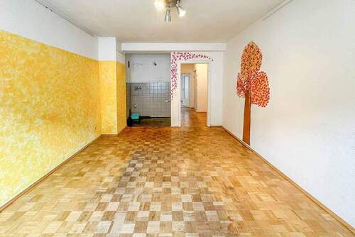 Wohn- und Essbereich mit Kochnische - Etagenwohnung mit 39,00 m&sup2; in Köln zum Kaufen