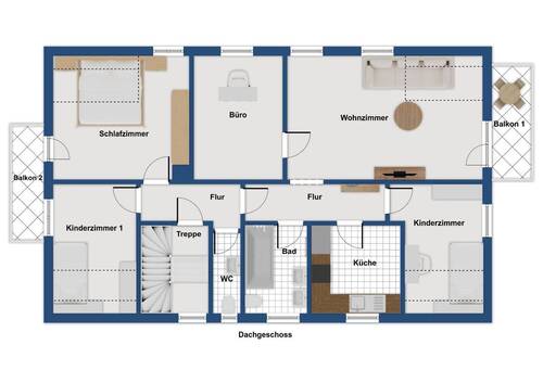 Dachgeschoss - 