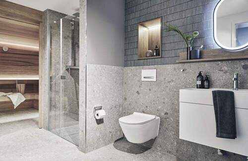 Bad - Etagenwohnung mit 72,30 m&sup2; in Binz zum Kaufen