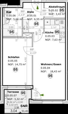 H1-WE05EG.PNG - 2 Zimmer Etagenwohnung in Petershagen/Eggersdorf