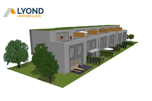 realisierbare Reihenhäuser Süd-West Ansicht - Grundstück in Warstein / Sichtigvor