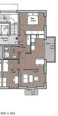 Bild 4 - 3 Zimmer Etagenwohnung in München