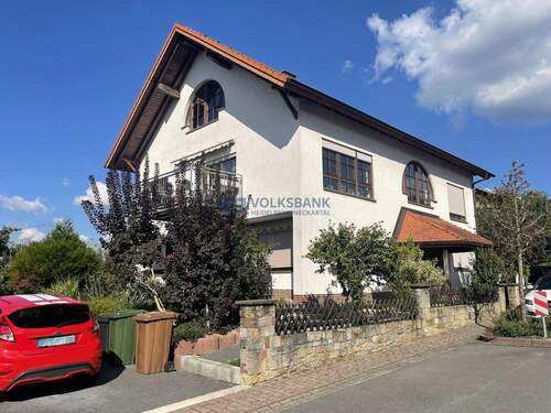 Hausansicht Straßenseite - Mehrfamilienhaus, Wohnhaus mit 374,90 m² in Rauenberg / Malschenberg zum Kaufen