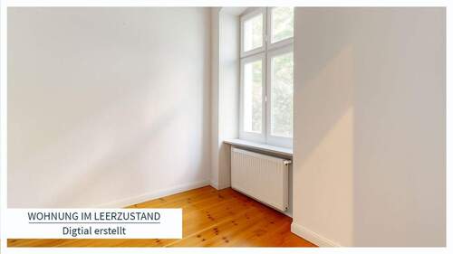 Wohnung im Leerzustand - 