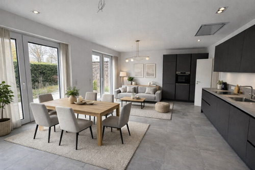 Wohnküche Musterhaus - 5 Zimmer Doppelhaushälfte zum Kaufen in Heinsberg