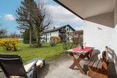 Private Terrasse 1 - 1,5 Zimmer Wohnung mit schöner privater Terrasse, Schwimmbad und Sauna