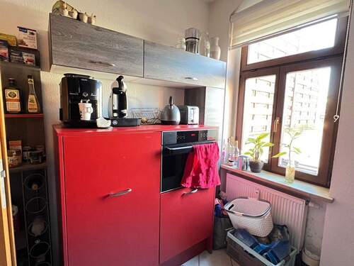 Einbauküche auf Wunsch vom Vormieter - 2 Zimmer Terrassenwohnung in Heidenau