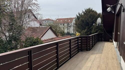 Balkon mit Ausblick - 