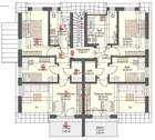 Grundriss Whg.3, DGre rot markiert - 