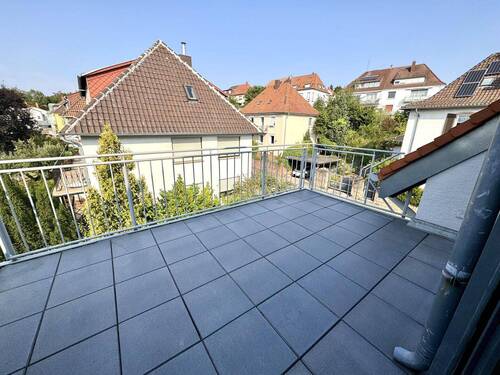 Blick vom Balkon - 