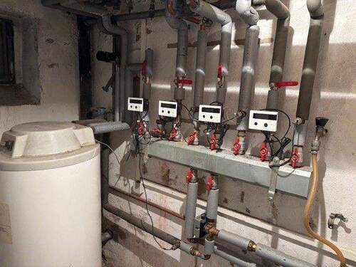 Heizungszähler getrennt - 