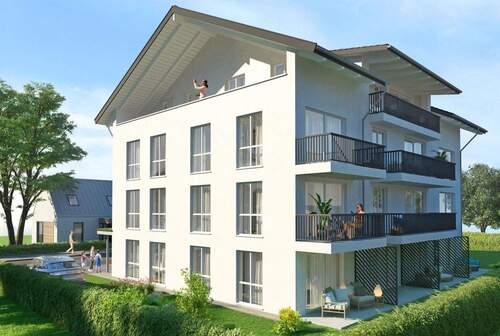 Nord-West-Ansicht - Etagenwohnung mit 37,00 m&sup2; in Sonthofen zum Kaufen