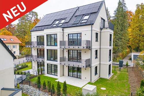 Modernes Wohnhaus - PÖCKING: EXKLUSIVE NEUBAU-WOHNUNG MIT PERFEKTER INFRASTRUKTUR!