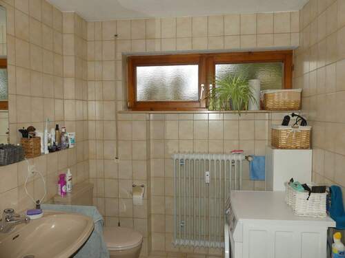 Waschmaschine im Bad - 