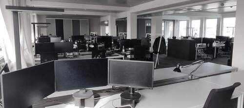 SE Raum - Freier Openoffice-Platz: Vollmöbliert, barrierefrei, hundefreundlich