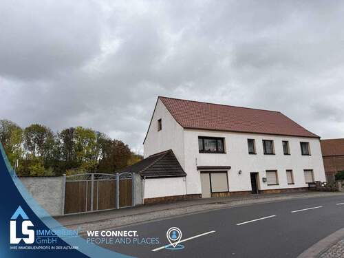 Straßenansicht - 1 Zimmer Einfamilienhaus in Wefensleben