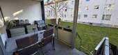 Balkon mit Gartenzugang - 