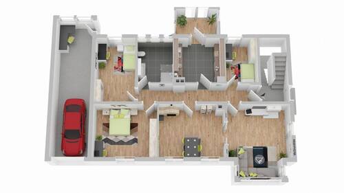 Erdgeschoss 3D - 