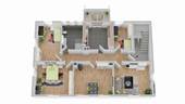 1. Obergeschoss 3D - 