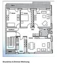 Grundriss 4-Zimmer Wohnung - 