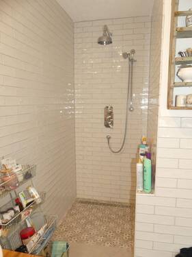 Dusche ohne Barriere - 