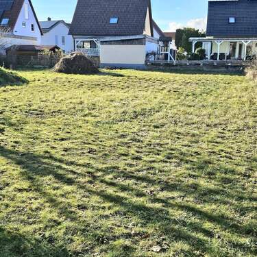 Rasenfläche ganz hinten - 