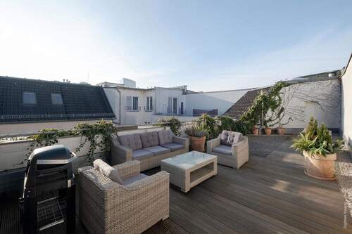Ca. 18 m² große Dachterrasse (SNR) - 3 Zimmer Etagenwohnung in Berlin