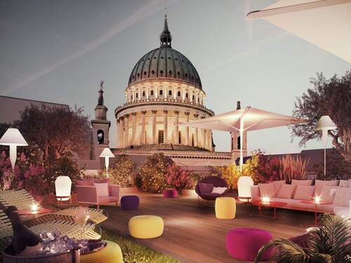 Visualisierung Dachterrasse - 