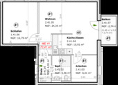 H2-WE41-2OG.png - Etagenwohnung mit 72,40 m² in Petershagen/Eggersdorf zum Kaufen