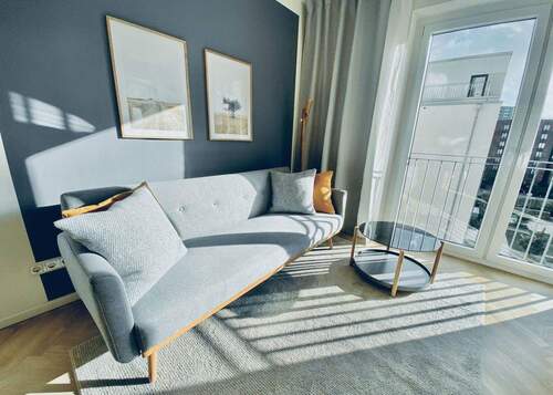 Wohnzimmer - 2 Zimmer Etagenwohnung zur Miete in Hamburg