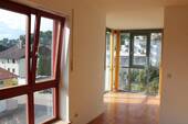 Blick vom Wohn- ins Esszimmer - 3 Zimmer Etagenwohnung in Pfarrkirchen